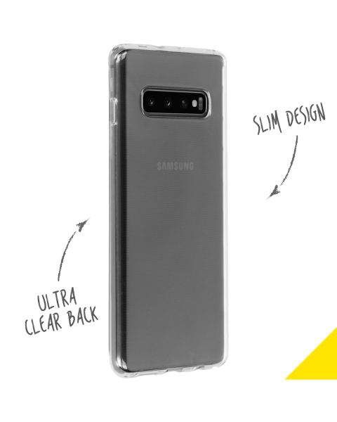 Accezz Clear Backcover Samsung Galaxy S10 Plus
