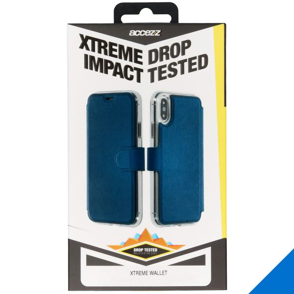 Xtreme Wallet Booktype Samsung Galaxy S10 Plus - Donkerblauw - Blauw / Blue