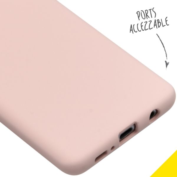 Liquid Silicone Backcover Samsung Galaxy S10 Plus - Roze - Roze / Pink