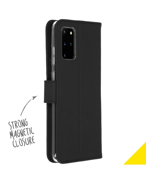 Accezz Wallet Softcase Bookcase Samsung Galaxy S20 Plus - Zwart / Schwarz / Black
