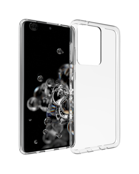 Accezz Clear Backcover Samsung Galaxy S20 Ultra - Transparant / Transparent