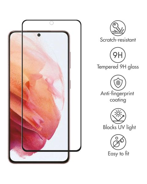 Selencia Gehard Glas Premium Screenprotector Samsung Galaxy S21