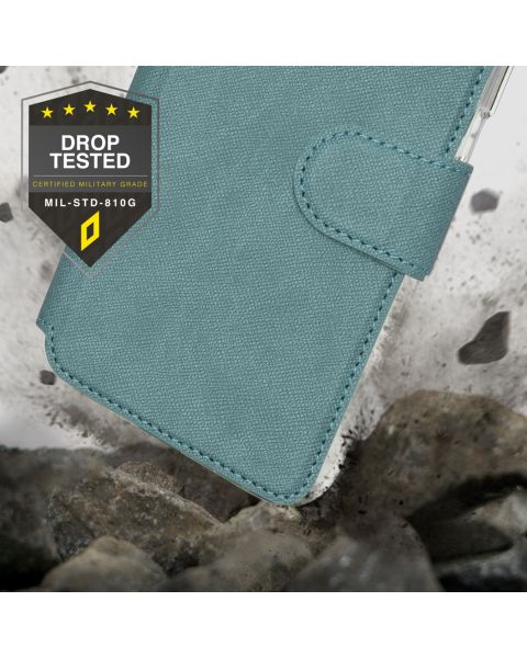 Accezz Xtreme Wallet Bookcase Galaxy S21 Ultra - Lichtblauw / Hellblau / Light Blue