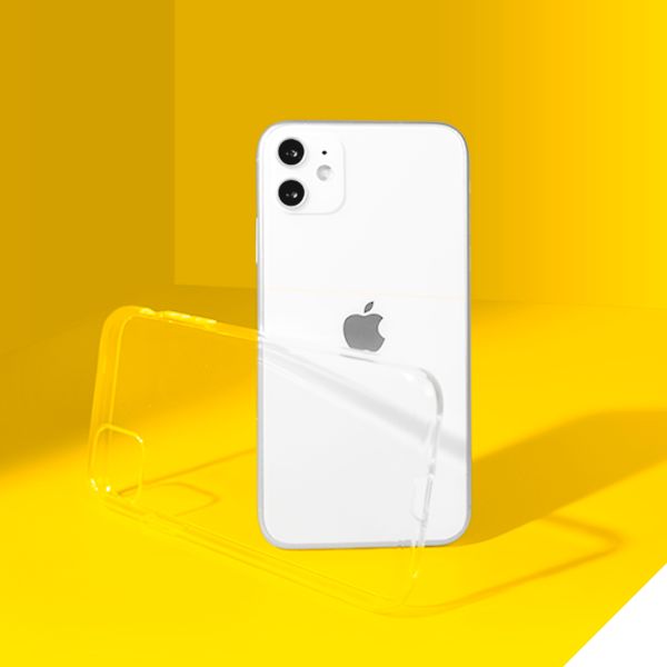 Clear Backcover iPhone Xs / X - Transparent