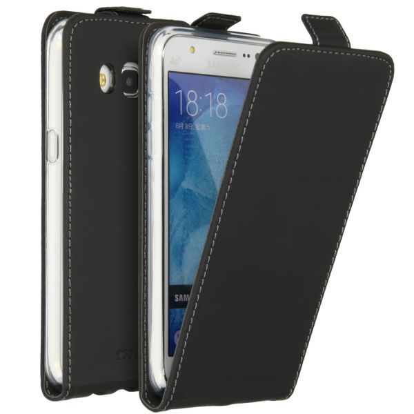 Flipcase Samsung Galaxy J5 (2016) - Zwart / Black