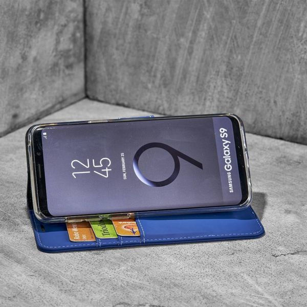 Wallet Softcase Booktype Samsung Galaxy J6 Plus - Blauw / Blue