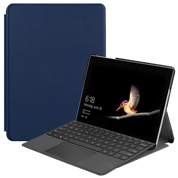 Hardcase Bookcase Microsoft Surface Go - Blauw / Blue