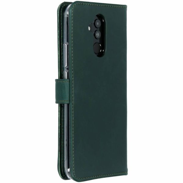 Selencia Echt Lederen Bookcase Huawei Mate 20 Lite