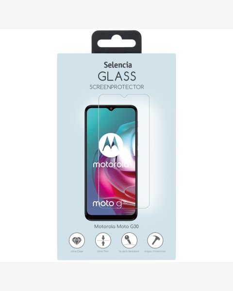 Selencia Gehard Glas Screenprotector Motorola Moto G30 / / G20 / G10 (Power) / E7i Power