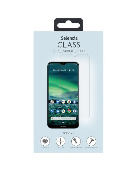 Selencia Gehard Glas Screenprotector Nokia 2.3
