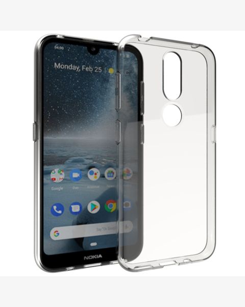 Accezz Clear Backcover Nokia 4.2 - Transparant / Transparent