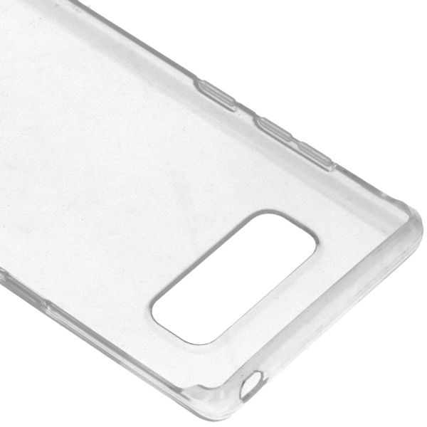 Clear Backcover Samsung Galaxy Note 8 - Transparant / Transparent