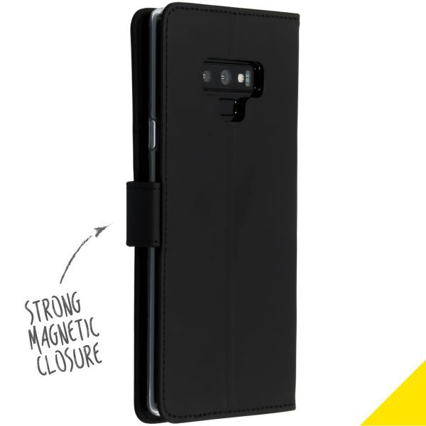 Wallet Softcase Booktype Samsung Galaxy Note 9 - Zwart / Black
