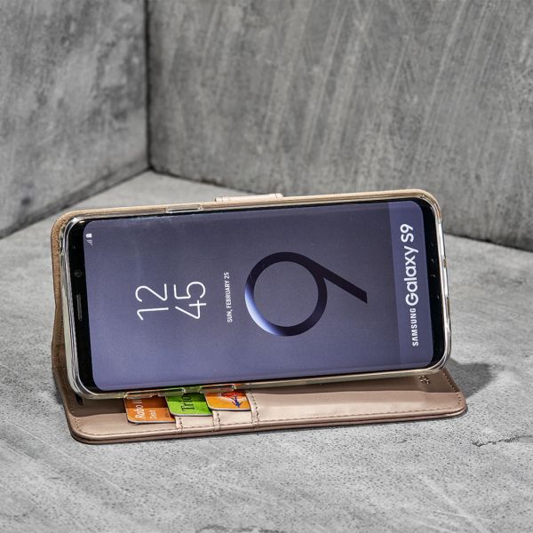 Wallet Softcase Booktype Samsung Galaxy Note 10 - Goud - Goud / Gold