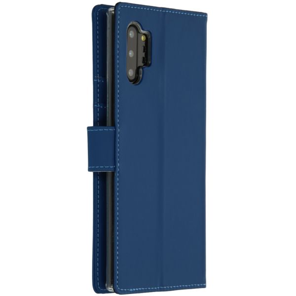 Accezz Wallet Softcase Bookcase Samsung Galaxy Note 10 Plus - Blauw / Blau / Blue