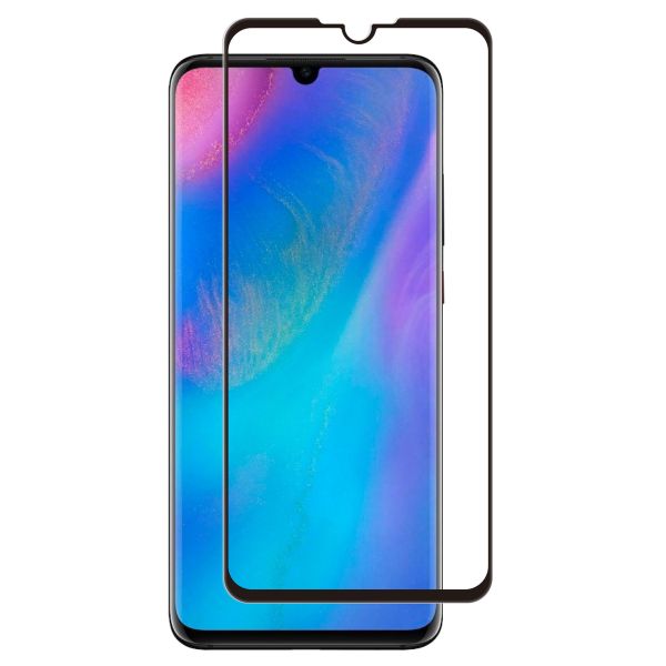 Selencia Gehard Glas Premium Screenprotector Huawei P30 - Zwart / Schwarz / Black