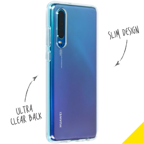 Accezz Clear Backcover Huawei P30 - Transparant / Transparent