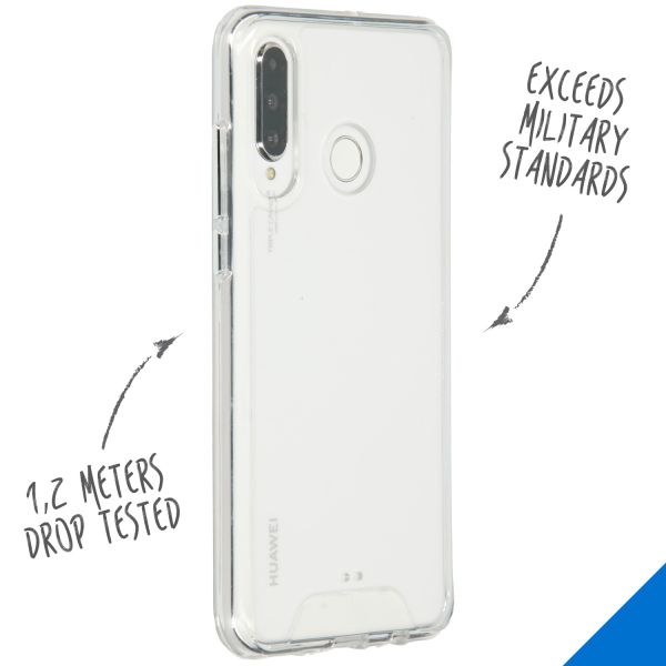 Accezz Xtreme Impact Backcover Huawei P30 Lite - Transparant / Transparent