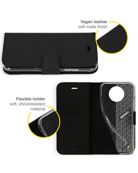 Accezz Wallet Softcase Bookcase Xiaomi Poco X3 (Pro) - Zwart / Schwarz / Black
