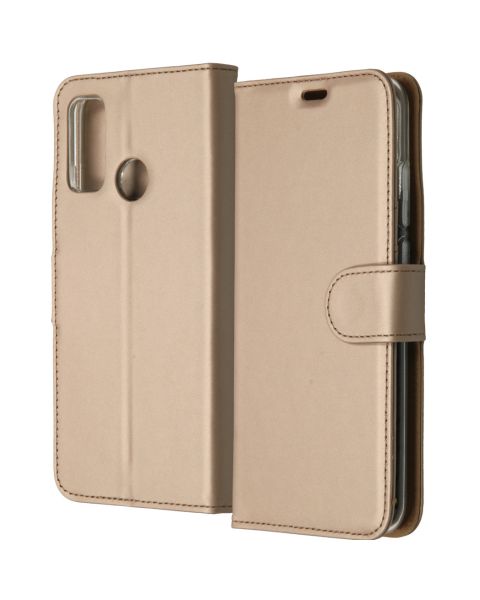 Accezz Wallet Softcase Bookcase Huawei P Smart (2020) - Goud / Gold