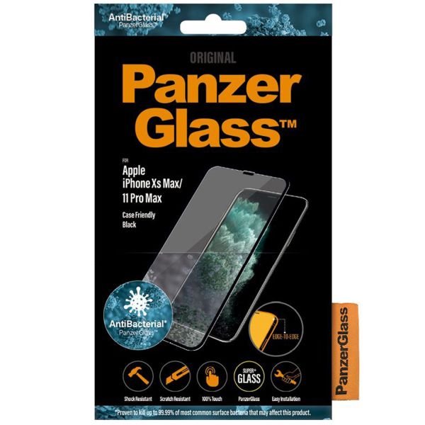 PanzerGlass Anti-Bacterial CF Screenprotector iPhone 11 Pro Max / Xs Max