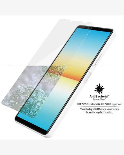 PanzerGlass Anti-Bacterial Case Friendly Screenprotector Sony Xperia 10 IV