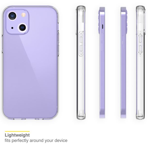 Accezz Clear Backcover iPhone 13 Mini - Transparant / Transparent