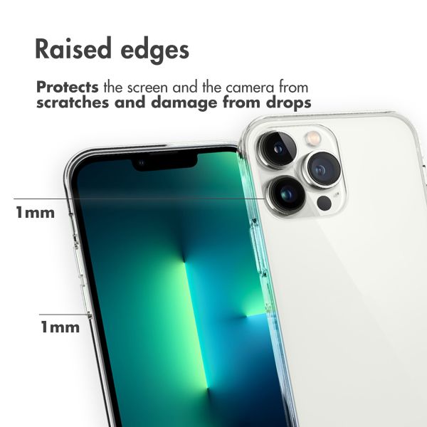 Accezz Clear Backcover iPhone 13 Pro - Transparant / Transparent