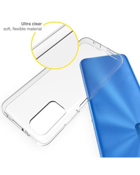 Accezz Clear Backcover Xiaomi Redmi 9T - Transparant / Transparent
