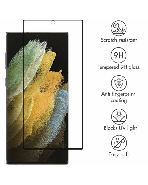 Selencia Gehard Glas Premium Screenprotector Samsung Galaxy S22 Ultra