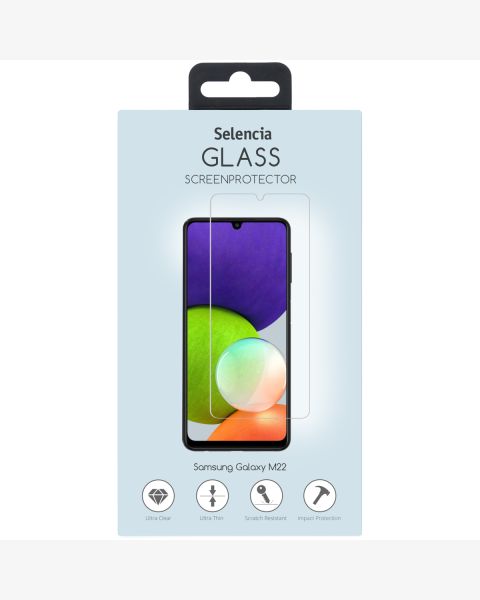 Selencia Gehard Glas Screenprotector Samsung Galaxy M22