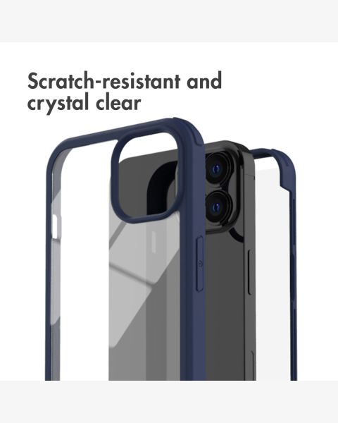 Accezz 360° Full Protective Cover iPhone 13 Pro - Blauw / Blau / Blue