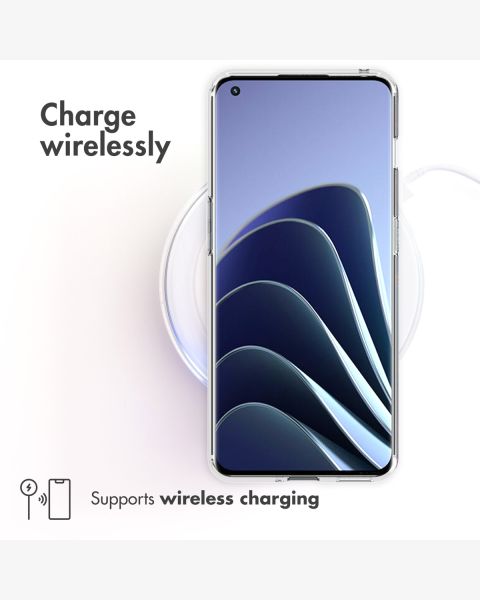 Accezz Clear Backcover OnePlus 10 Pro - Transparant / Transparent