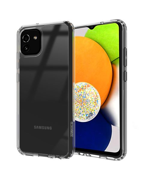 Accezz Xtreme Impact Backcover Samsung Galaxy A03 - Transparant / Transparent