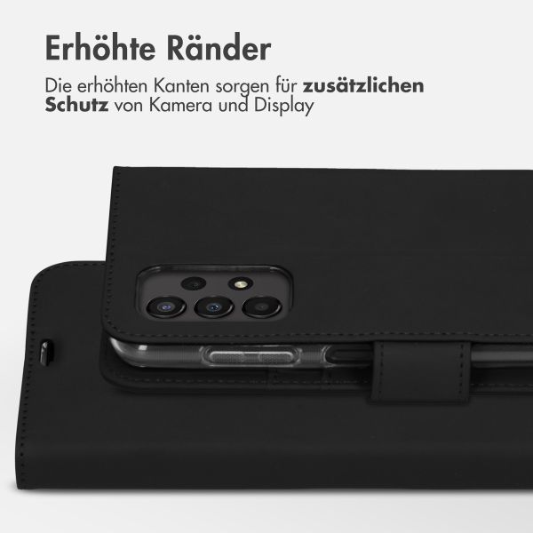 Accezz Wallet Softcase Bookcase Samsung Galaxy A13 (4G) - Zwart / Schwarz / Black