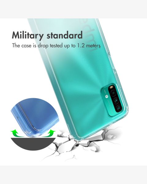 Accezz Xtreme Impact Backcover Xiaomi Redmi 9T - Transparant / Transparent