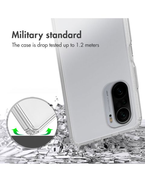 Accezz Xtreme Impact Backcover Xiaomi Poco F3 - Transparant / Transparent