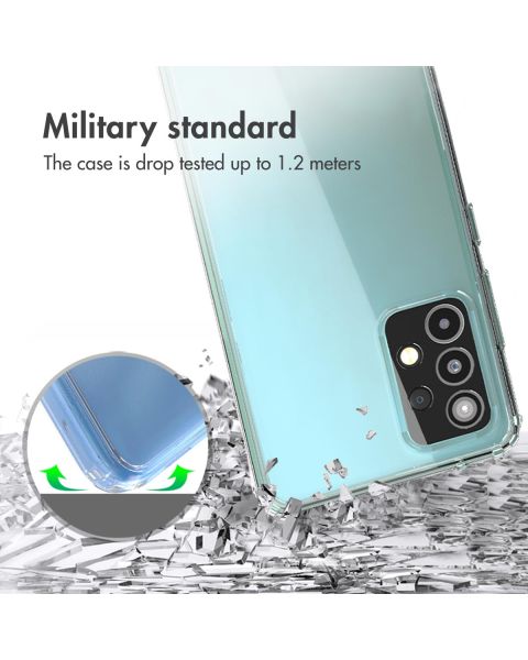 Accezz Xtreme Impact Backcover Samsung Galaxy A52(S) (5G/4G) - Transparant / Transparent
