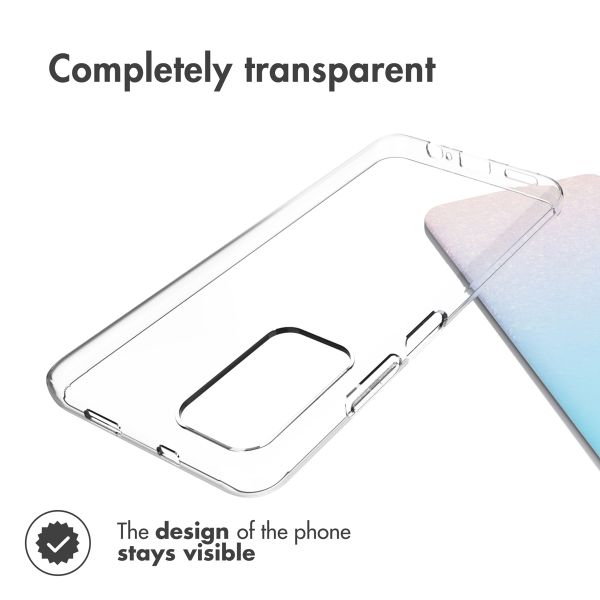 Accezz Clear Backcover Xiaomi Poco M4 Pro 5G - Transparant / Transparent