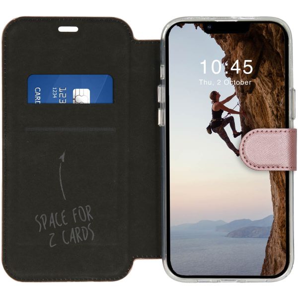 Accezz Xtreme Wallet Bookcase iPhone 14 Plus - Rosé Goud / Roségold