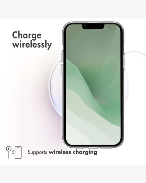 Accezz Clear Backcover iPhone 14 Plus - Transparant / Transparent