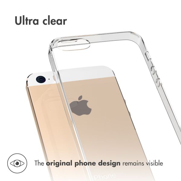 Accezz Xtreme Impact Backcover iPhone 5 / 5s / SE - Transparant / Transparent