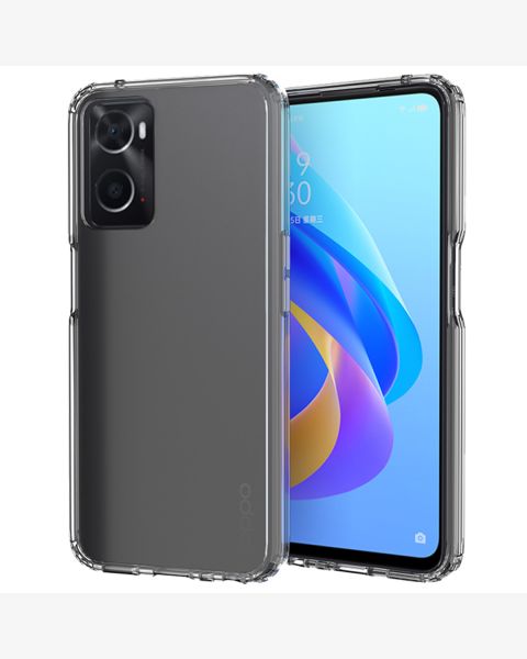 Accezz Xtreme Impact Backcover Oppo A96 - Transparant / Transparent