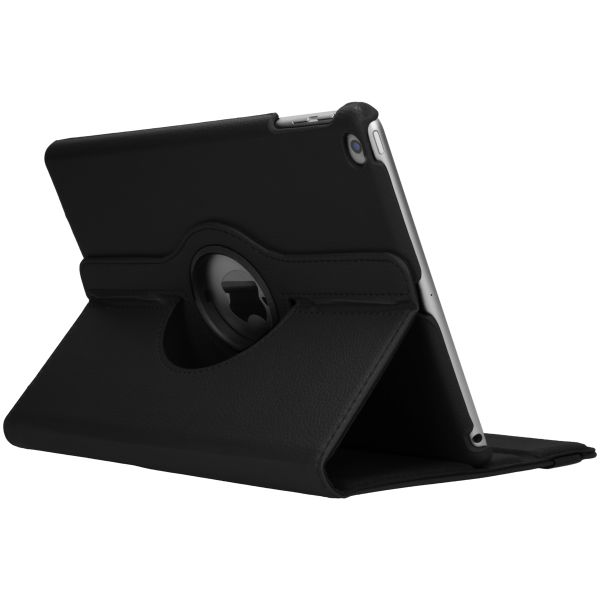 Accezz 360° draaibare Bookcase iPad (2018 / 2017) - Zwart / Schwarz / Black