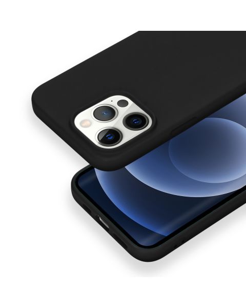 Accezz Color Backcover iPhone 13 Pro - Zwart / Schwarz / Black