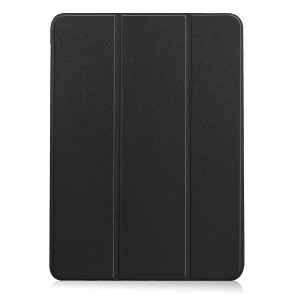 Accezz Trifold Bookcase iPad Air 5 (2022) / Air 4 (2020) - Zwart / Schwarz / Black