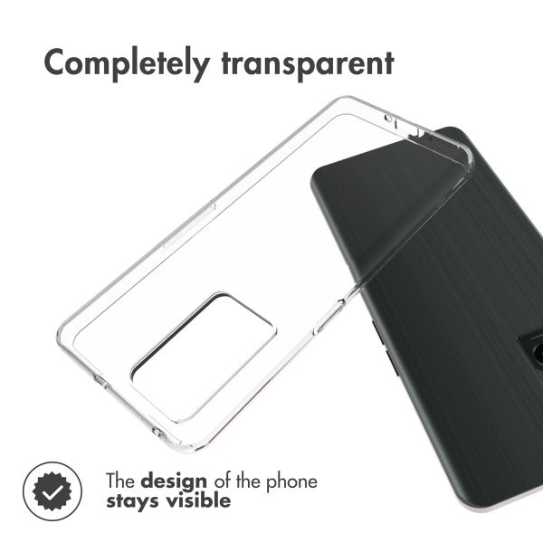 Accezz Clear Backcover Realme GT Neo 3 - Transparant / Transparent