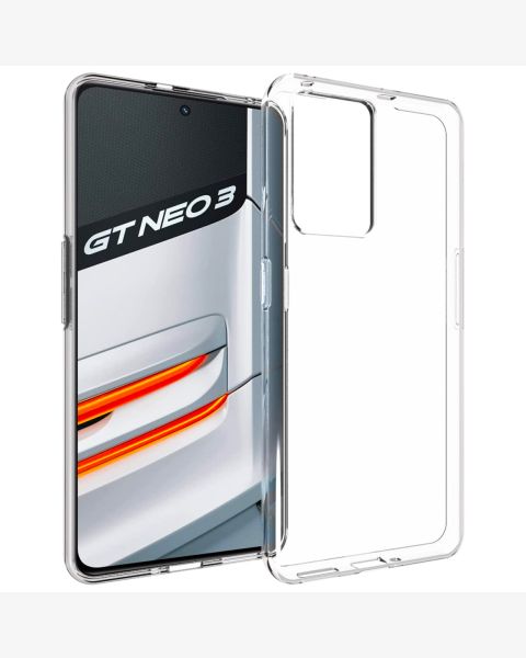Accezz Clear Backcover Realme GT Neo 3 - Transparant / Transparent