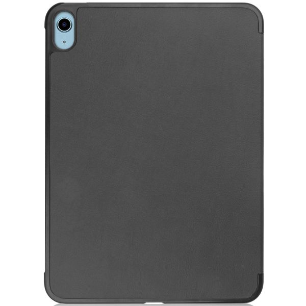 Accezz Trifold Bookcase iPad 10 (2022) 10.9 inch - Zwart / Schwarz / Black