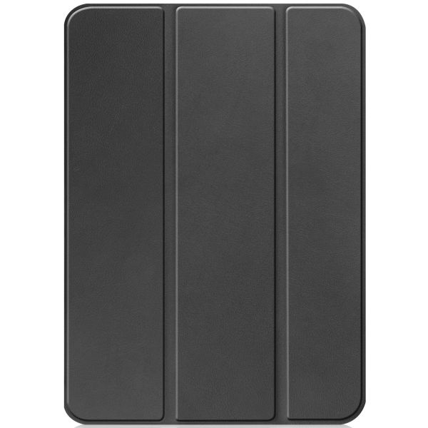 Accezz Trifold Bookcase iPad 10 (2022) 10.9 inch - Zwart / Schwarz / Black